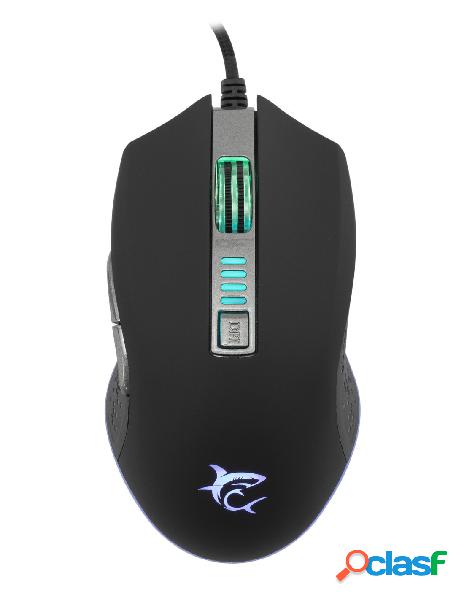 White shark - mouse gaming 6.400dpi gm-5002 usb rgb octavius