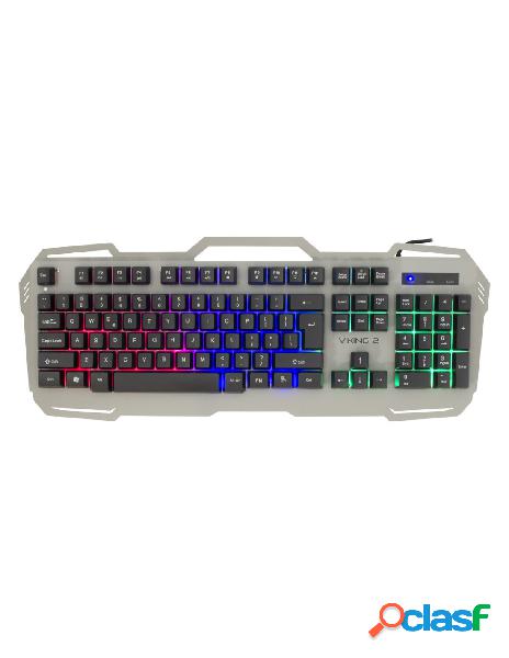 White shark - tastiera gaming viking-2 usb metal gk-1924