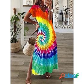 Womens Casual Dress A Line Dress Print Dress Long Dress Maxi
