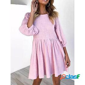Women's Casual Dress Shift Dress Tiered Dress Mini Dress