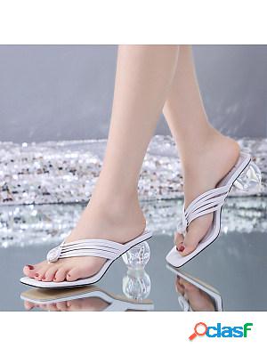 Women's Fashion Heel Slippers