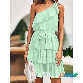 Womens Wedding Guest Dress Party Dress Sundress Mini Dress