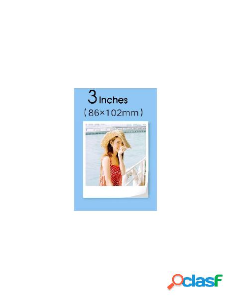 Xiaomi - carta fotografica 3 pollici per stampante 1s (40