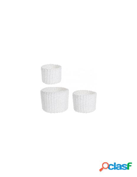 Yes everyday - set ceste yes everyday 0212937 storage bianco
