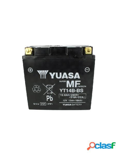 Yuasa - batteria moto yuasa yt14b-bs precaricata sigillata