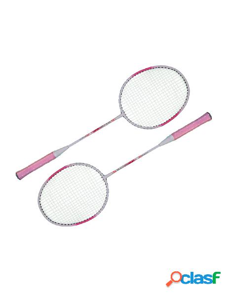 Zorei - 2 pezzi racchette badminton pezzo unico senza