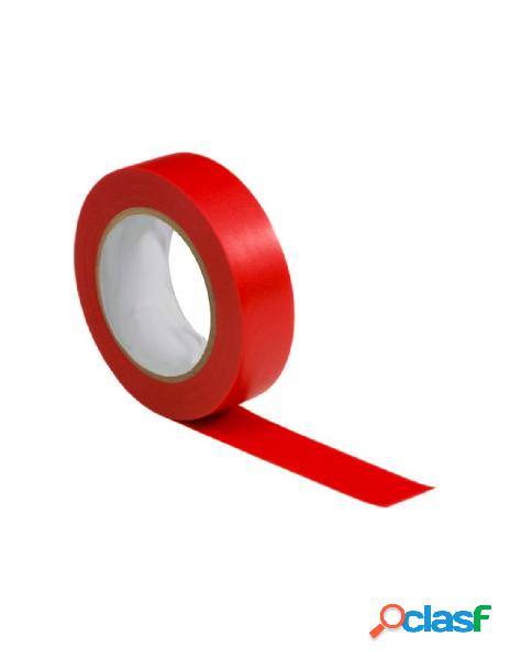 Zorei - nastro isolante elettrico in pvc 18mm x 20m rosso