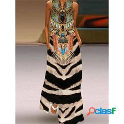 abito casual da donna abito swing abito vintage abito lungo