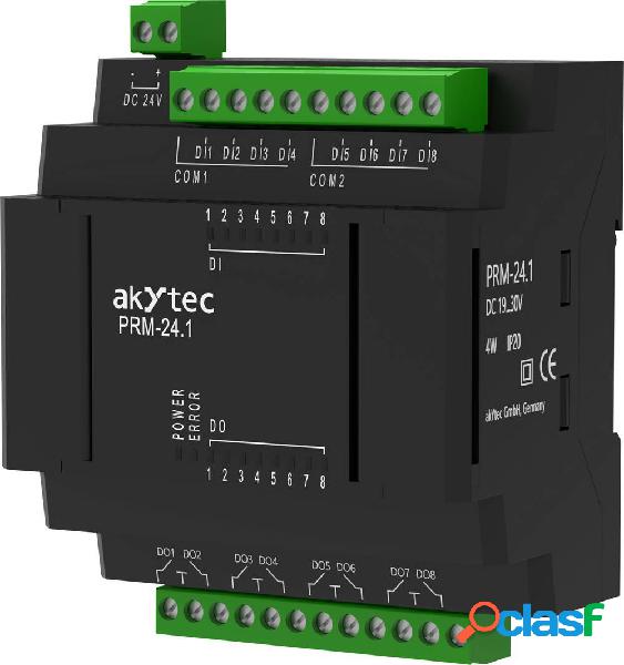 akYtec PRM-24.1 37C062 Modulo espansione PLC 24 V/DC