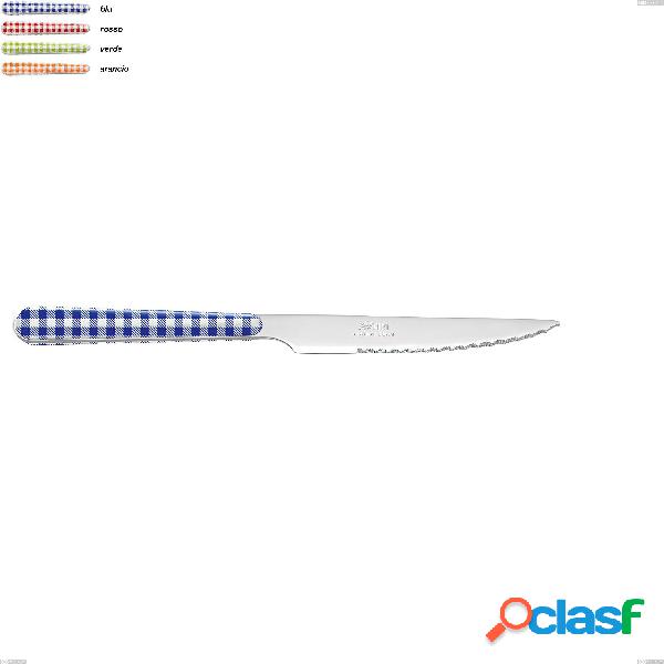 coltello bistecca tovagliato neva, acciaio 18-10 decorata in