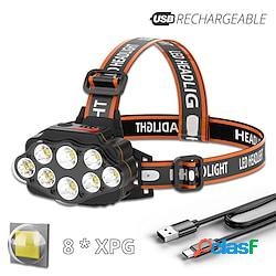 fari a led ricaricabili fari di illuminazione ad ampia gamma
