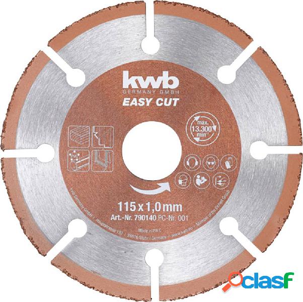 kwb kwb 790140 Disco di taglio dritto 115 mm 1 pz. Legno,