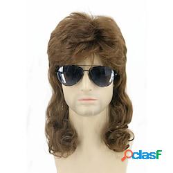 parrucche da uomo parrucca mullet anni 80 parrucca maschile