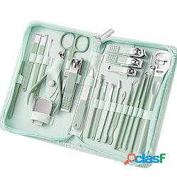 set manicure tagliaunghie kit pedicure -22 pezzi kit