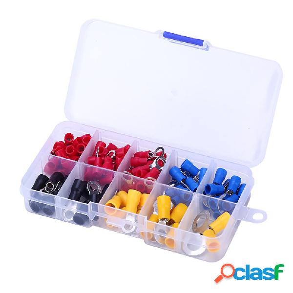 102 PCS RV1.25/2/3.5/5.5 Terminale di cablaggio pressato a