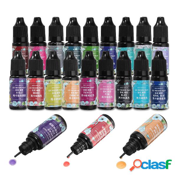 10g Colla Resina in Colori Asciugata Attivata da Raggio UV
