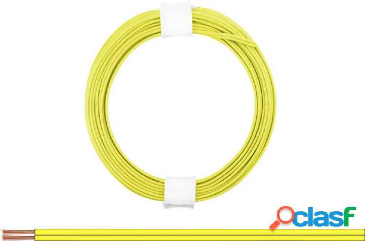 114-33 Cavo per cablaggi 2 x 0.08 mm² Giallo 5 m