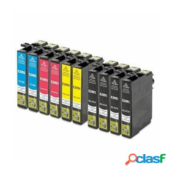 12 Cartucce T2991 T2992 T2993 T2994 Compatibili Per Epson