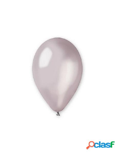 16 pall. medium metal 10 (cm.26) argento