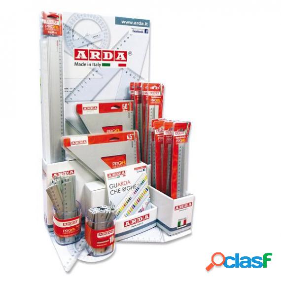 180espp display alluminio profil 26pz arda