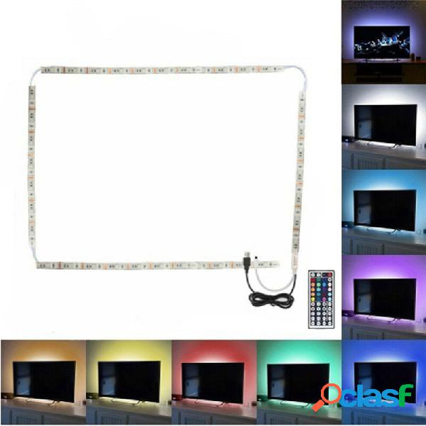 2 * 50 cm + 2 * 100 cm USB LED striscia luce TV