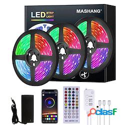 20m 65ft led smart strip lights tv retroilluminazione rgb