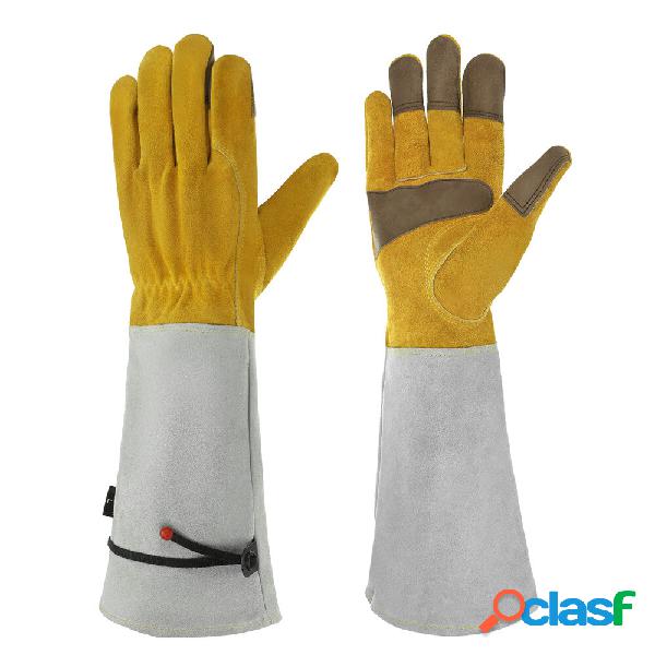 2PCS M/L/XL Unisex Garden Guanti Guanti da lavoro Polsino