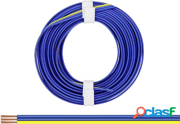 318-223 Cavo per cablaggi 3 x 0.14 mm² Blu, Giallo 5 m