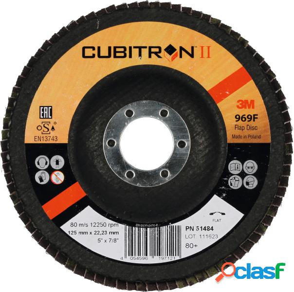 3M - Disco abrasivo lamellare 969F Cubitron II platorello in
