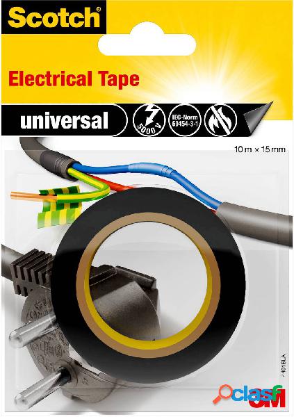 3M universal 4401BLA Nastro isolante Scotch® Nero (L x L)