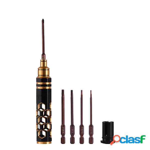 5in1 1.5/2/2.5/3mm Hex cacciavite Kit attrezzi per RC FPV