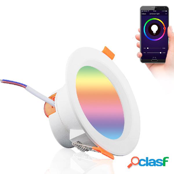 7W 220V WIFI Smart RGBCW Downlight Timing Lampadina