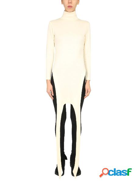 AMBUSH MAGLIONE DONNA BMAB006F20JER0010200 ACRILICO BIANCO