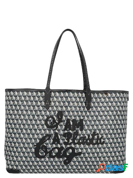 ANYA HINDMARCH BORSA SHOPPING DONNA 149839CHARCOAL ALTRI