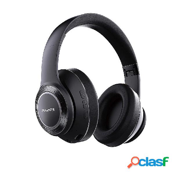 AWEI A300BL Bluetooth 5.3 Cuffie Bassi stereo HiFi 40mm