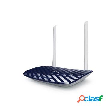 Ac750 dual-band (2.4 ghz/5 ghz) fast ethernet nero, bianco