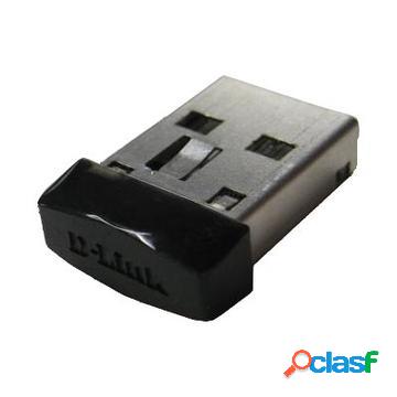 Adattatore Pico USB Senza Fili N 150 D-Link DWA-121 - Nero
