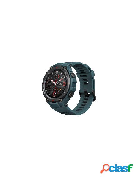 Amazfit t-rex pro 3,3 cm (1.3") amoled blu gps (satellitare)