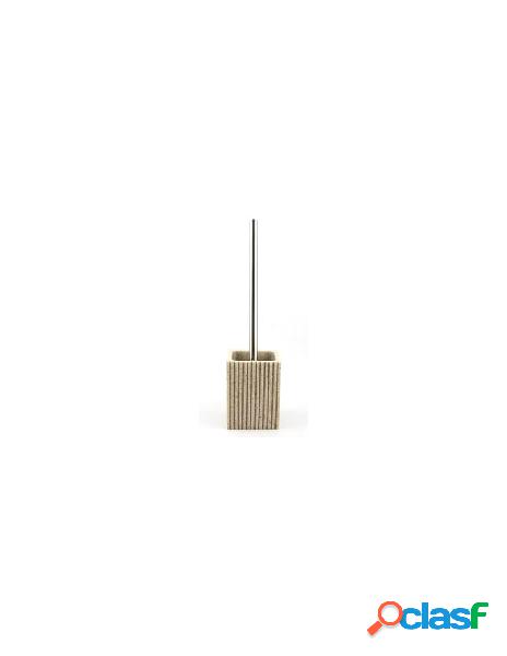Amicasa - porta scopino wc amicasa br21 205 square sabbia