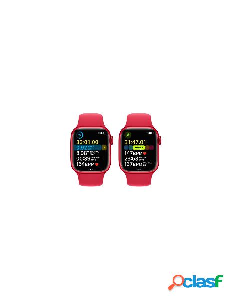 Apple - apple watch mnp73ty/a series 8 gps 41mm red