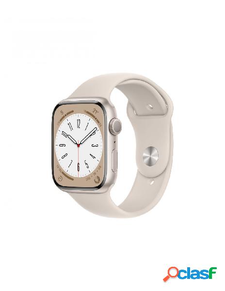 Apple - apple watch series 8 gps mnp63ty/a 41mm starlight