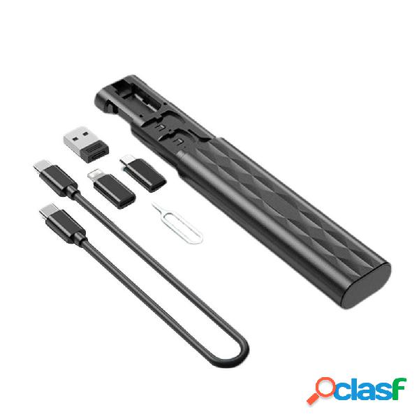 Archiviazione cavo dati multifunzionale Scatola Da USB A a