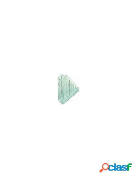 Arda - porta riviste arda tr4118v classic verde trasparente