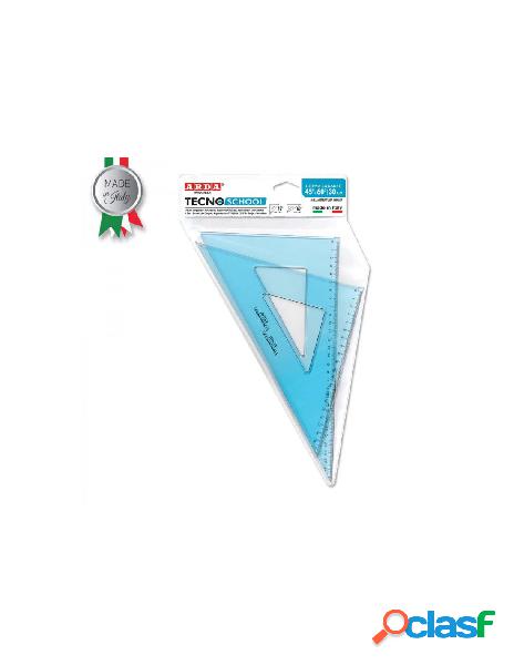 Arda - set di squadre 45o e 60o tecnoschool 30 cm