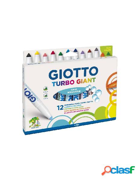 Astuccio 12 giotto giant - diametro punta 7,5mm