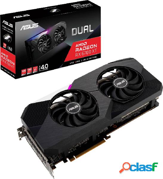 Asus Scheda grafica AMD Radeon RX 6700 XT Dual 12 GB RAM