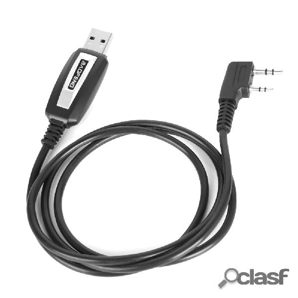 BAOFENG Cavo di programmazione USB con spina a 2 pin per