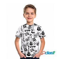 Bambino Da ragazzo maglietta Tee Pop art Albero di cocco