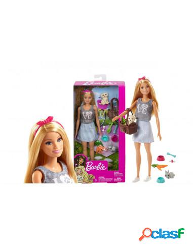 Barbie - Barbie Con Cuccioli
