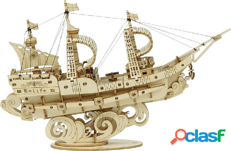 Barca a vela (kit di costruzioni in legno Lasercut)